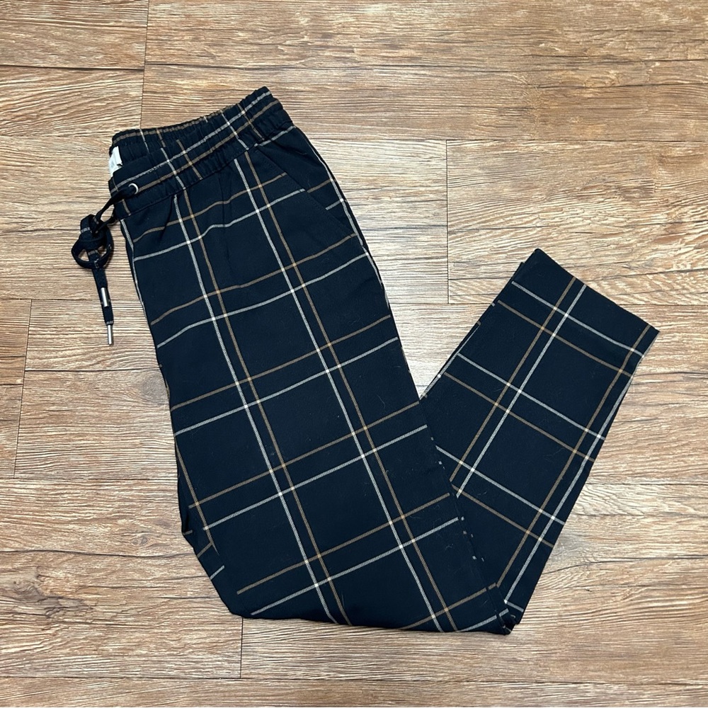 H&M plaid pants
